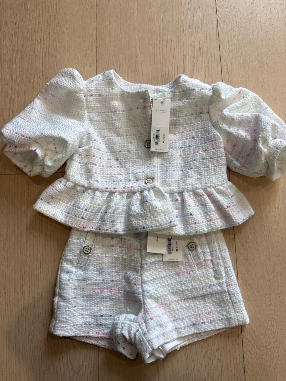 Janie and Jack Matching Set Shorts & Top) 12-18M